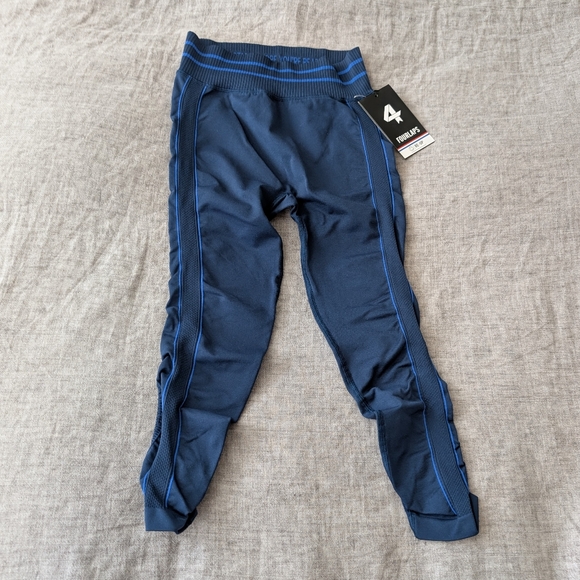 FOURLAPS Aero Seamless Leggings Blue Size XS/S NWT
